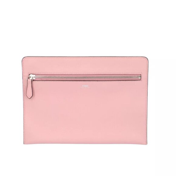 FENDI Shoulder Bag leather 2way Dot com used - Picture 9 of 12